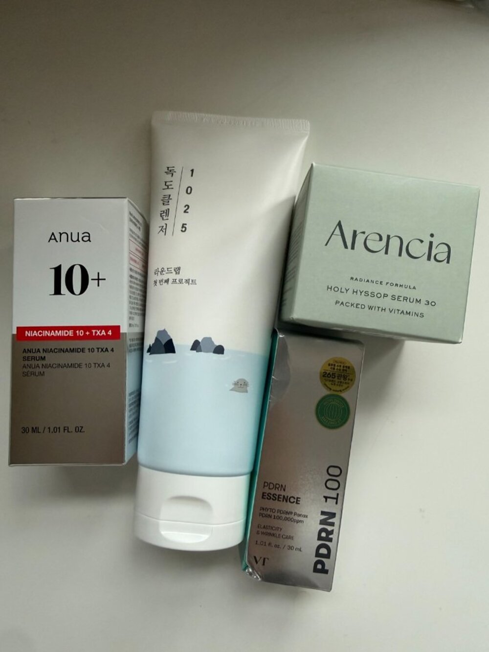 K-Beauty Skincare — Anua, Round Lab, Arencia, VT